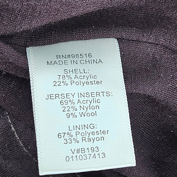 Boho Brown Knit Crochet Maxi Skirt Festival XL Forest Fairy Goblin Granola Indie - Picture 7 of 9